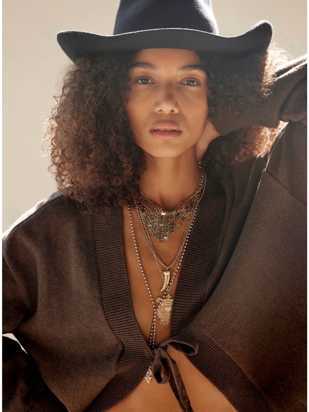 Free People “walk the line” cowboy hat, OS, NWT